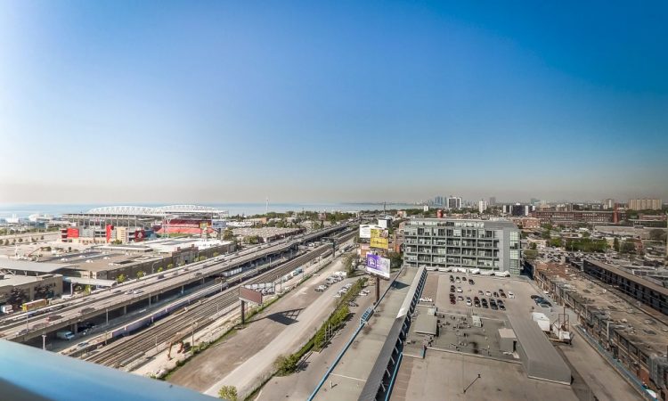 85 East Liberty Street Balcony View