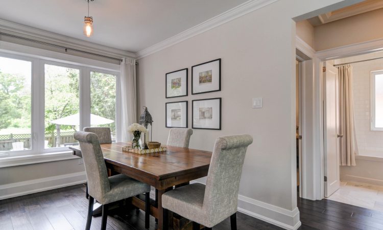 24 Westrose Avenue Dining Area with Backyard View