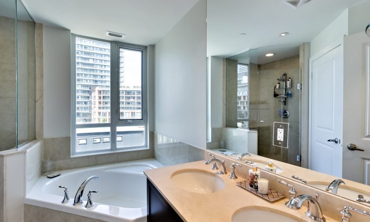 73 Sloping Sky Bathroom