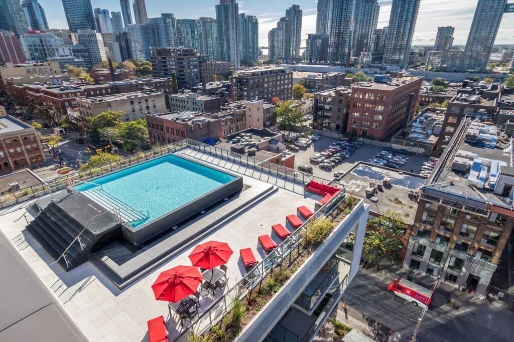 Toronto condo pools Fashion House