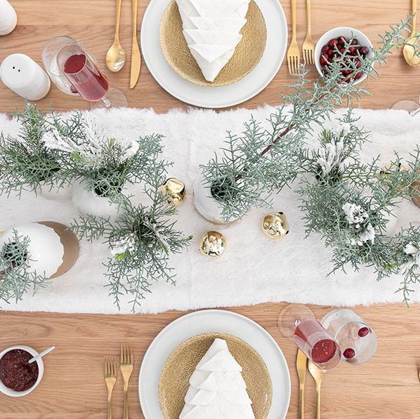Decorating for the holidays tabletop