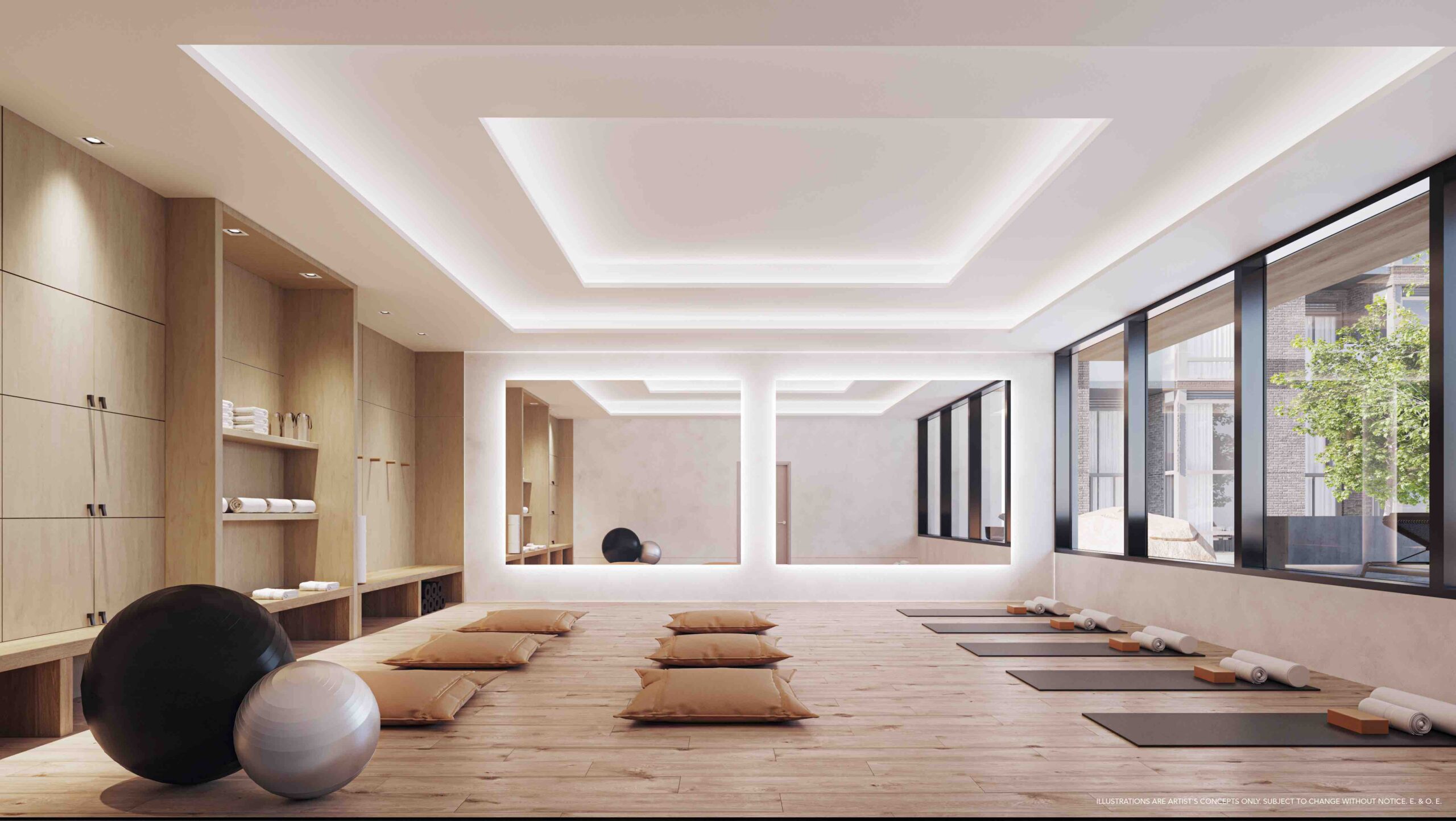 Luxury Yoga Studio Design