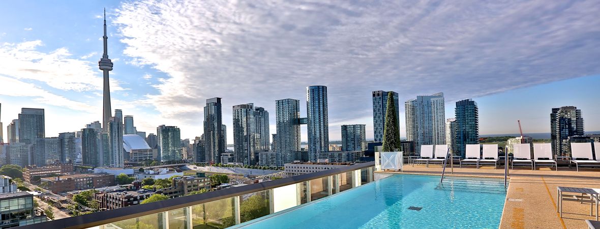 The Thompson Hotel and Residences Toronto Condo pools