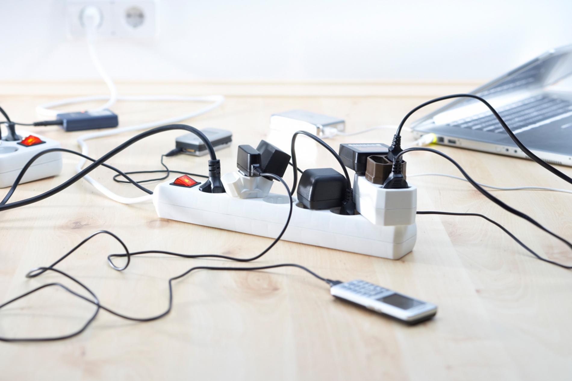 Condo green living unplug electronics
